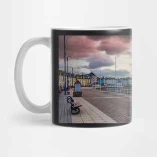 The promenade in Aberystwyth, Ceredigion Mug